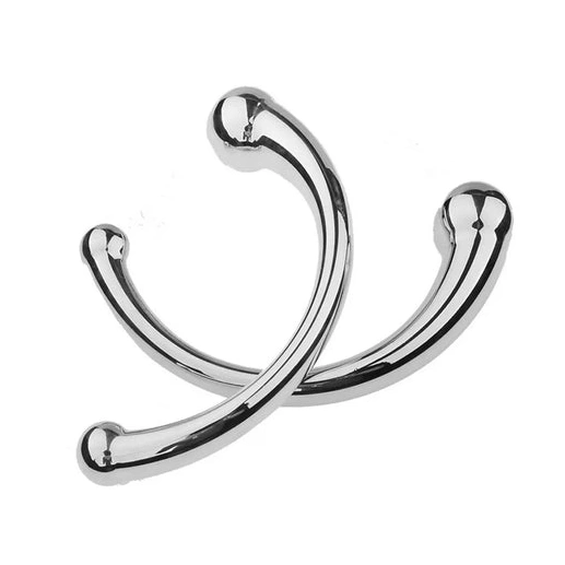 Anal Hooks 5858 Anal Hook Steel Elegant Stainless Double Ended 0122